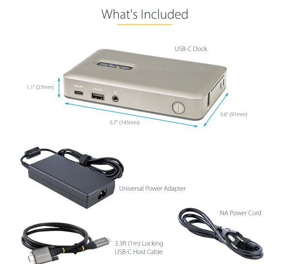 USB C Dock USB C 4 597x544
