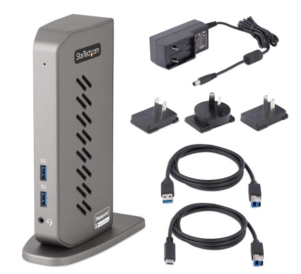 USB C USB A Dock 10 597x544